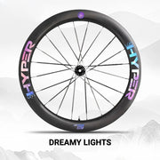 S-PARTS Infinity Logo Decals for Lún HYPER 3 D67 Gen 3 — Waterproof Overlay Set for Two Wheels + Spares - Detail 30
