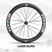 S-PARTS Infinity Logo Decals for Lún HYPER 3 D67 Gen 3 — Waterproof Overlay Set for Two Wheels + Spares - Detail 33