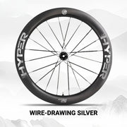 S-PARTS Infinity Logo Decals for Lún HYPER 3 D67 Gen 3 — Waterproof Overlay Set for Two Wheels + Spares - Detail 34