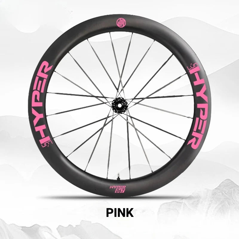 S-PARTS Infinity Logo Decals for Lún HYPER 3 D67 Gen 3 — Waterproof Overlay Set for Two Wheels + Spares - Detail 39