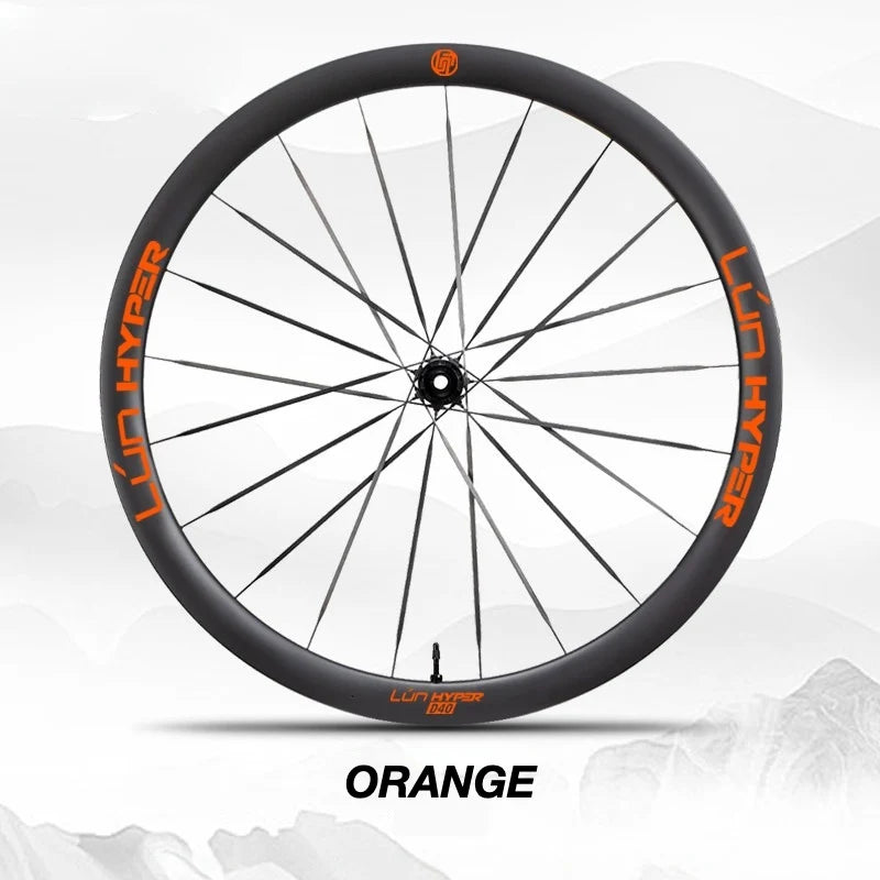 S-PARTS Infinity Logo Decals for Lún HYPER 5 D40 Gen 5 — Waterproof Overlay Set for Two Wheels + Spares - Detail 9