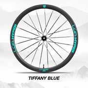 S-PARTS Infinity Logo Decals for Lún HYPER 5 D40 Gen 5 — Waterproof Overlay Set for Two Wheels + Spares - Detail 10