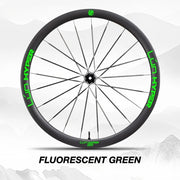 S-PARTS Infinity Logo Decals for Lún HYPER 5 D40 Gen 5 — Waterproof Overlay Set for Two Wheels + Spares - Detail 13