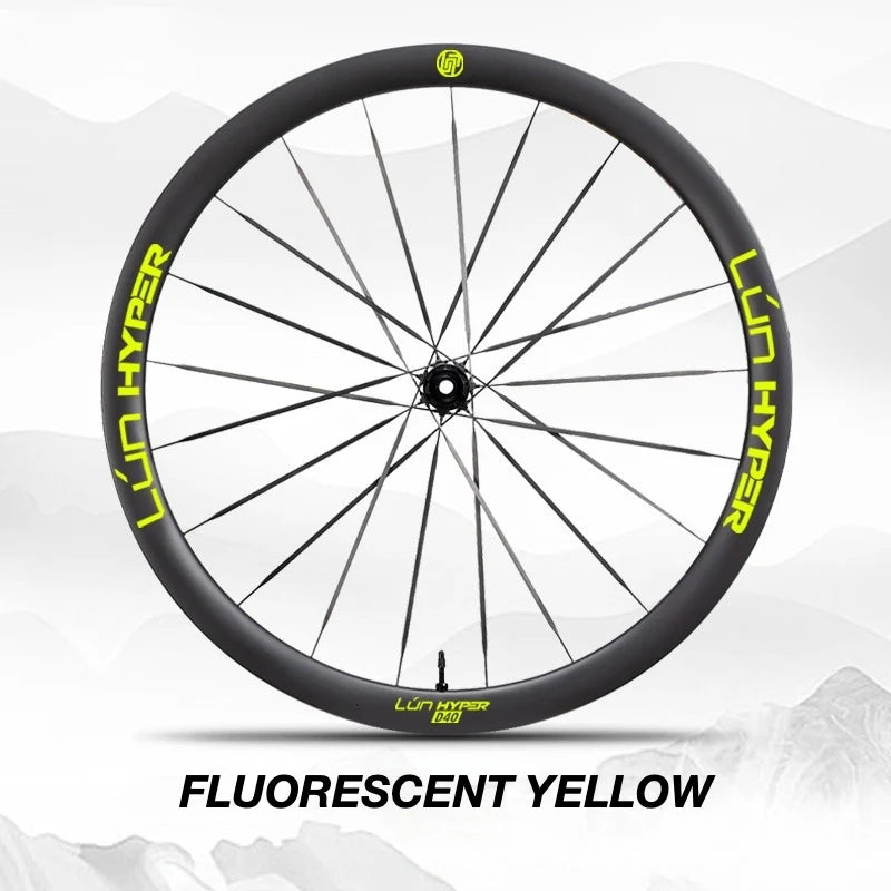 S-PARTS Infinity Logo Decals for Lún HYPER 5 D40 Gen 5 — Waterproof Overlay Set for Two Wheels + Spares - Detail 14