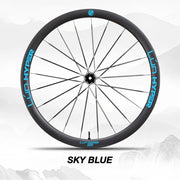 S-PARTS Infinity Logo Decals for Lún HYPER 5 D40 Gen 5 — Waterproof Overlay Set for Two Wheels + Spares - Detail 21