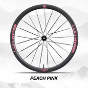 S-PARTS Infinity Logo Decals for Lún HYPER 5 D40 Gen 5 — Waterproof Overlay Set for Two Wheels + Spares - Detail 22