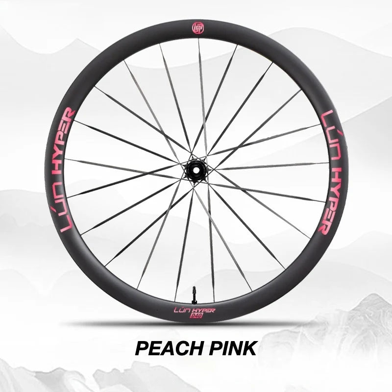 S-PARTS Infinity Logo Decals for Lún HYPER 5 D40 Gen 5 — Waterproof Overlay Set for Two Wheels + Spares - Detail 22