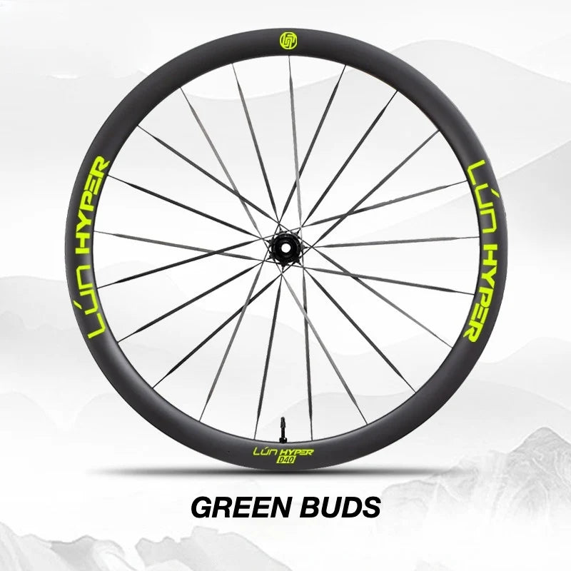S-PARTS Infinity Logo Decals for Lún HYPER 5 D40 Gen 5 — Waterproof Overlay Set for Two Wheels + Spares - Detail 24