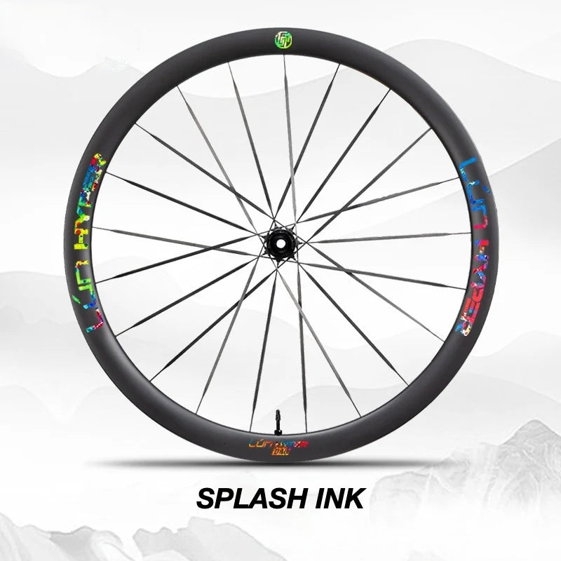 S-PARTS Infinity Logo Decals for Lún HYPER 5 D40 Gen 5 — Waterproof Overlay Set for Two Wheels + Spares - Detail 29