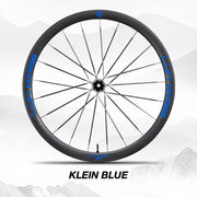 S-PARTS Infinity Logo Decals for Lún HYPER 5 D40 Gen 5 — Waterproof Overlay Set for Two Wheels + Spares - Detail 32