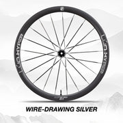 S-PARTS Infinity Logo Decals for Lún HYPER 5 D40 Gen 5 — Waterproof Overlay Set for Two Wheels + Spares - Detail 34