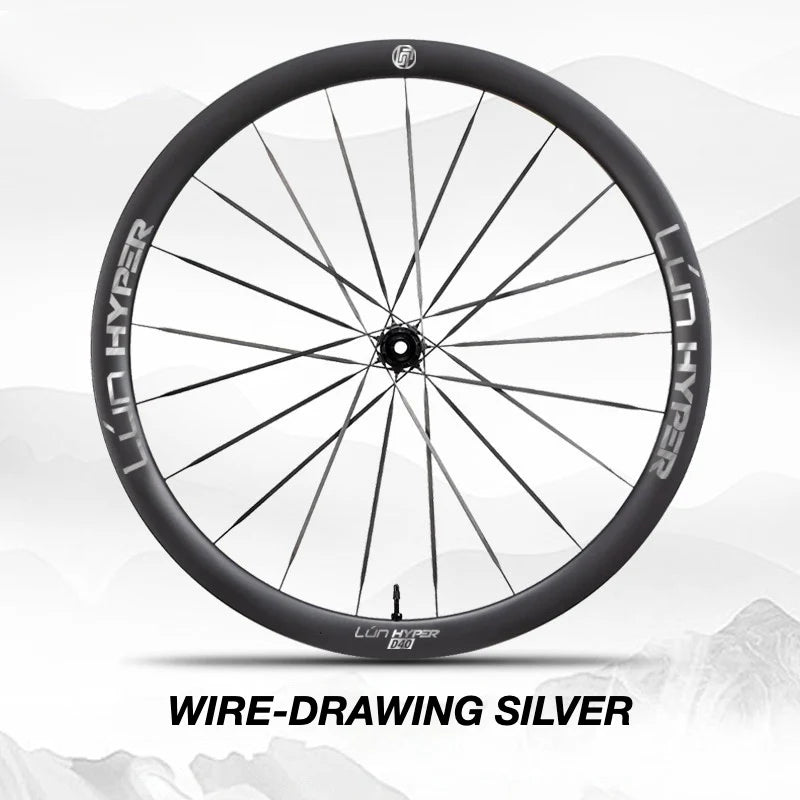 S-PARTS Infinity Logo Decals for Lún HYPER 5 D40 Gen 5 — Waterproof Overlay Set for Two Wheels + Spares - Detail 34