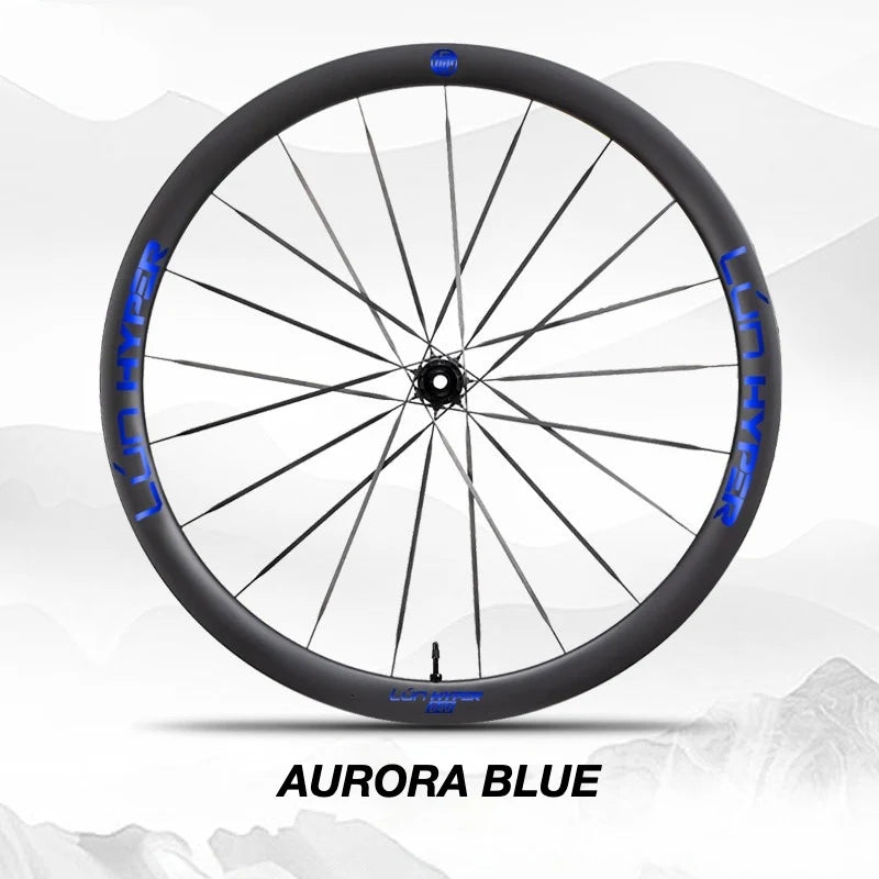 S-PARTS Infinity Logo Decals for Lún HYPER 5 D40 Gen 5 — Waterproof Overlay Set for Two Wheels + Spares - Detail 35