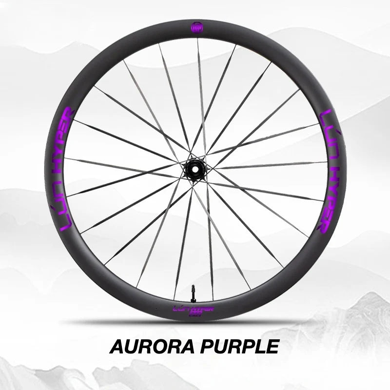 S-PARTS Infinity Logo Decals for Lún HYPER 5 D40 Gen 5 — Waterproof Overlay Set for Two Wheels + Spares - Detail 36