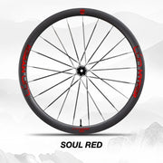S-PARTS Infinity Logo Decals for Lún HYPER 5 D40 Gen 5 — Waterproof Overlay Set for Two Wheels + Spares - Detail 38