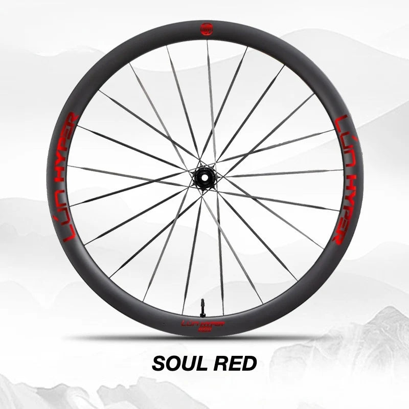 S-PARTS Infinity Logo Decals for Lún HYPER 5 D40 Gen 5 — Waterproof Overlay Set for Two Wheels + Spares - Detail 38