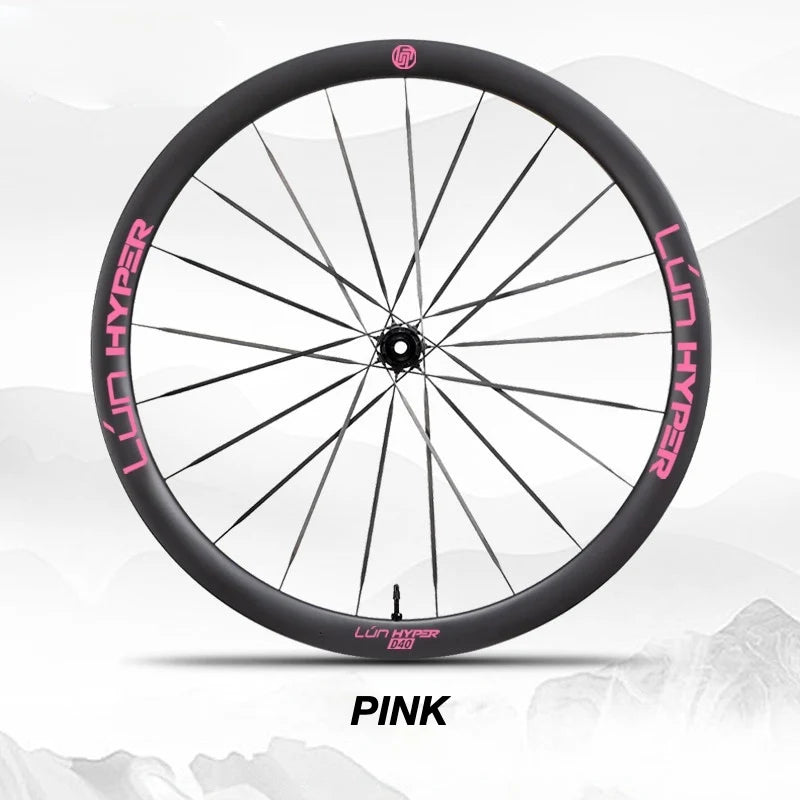 S-PARTS Infinity Logo Decals for Lún HYPER 5 D40 Gen 5 — Waterproof Overlay Set for Two Wheels + Spares - Detail 39