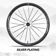 S-PARTS Infinity Logo Decals for Lún HYPER 5 D40 Gen 5 — Waterproof Overlay Set for Two Wheels + Spares - Detail 40