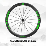 S-PARTS Infinity Logo Decals for Lún HYPER 5 D50 Gen 5 — Waterproof Overlay Set for Two Wheels + Spares - Detail 13