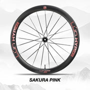 S-PARTS Infinity Logo Decals for Lún HYPER 5 D50 Gen 5 — Waterproof Overlay Set for Two Wheels + Spares - Detail 15