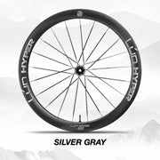 S-PARTS Infinity Logo Decals for Lún HYPER 5 D50 Gen 5 — Waterproof Overlay Set for Two Wheels + Spares - Detail 16