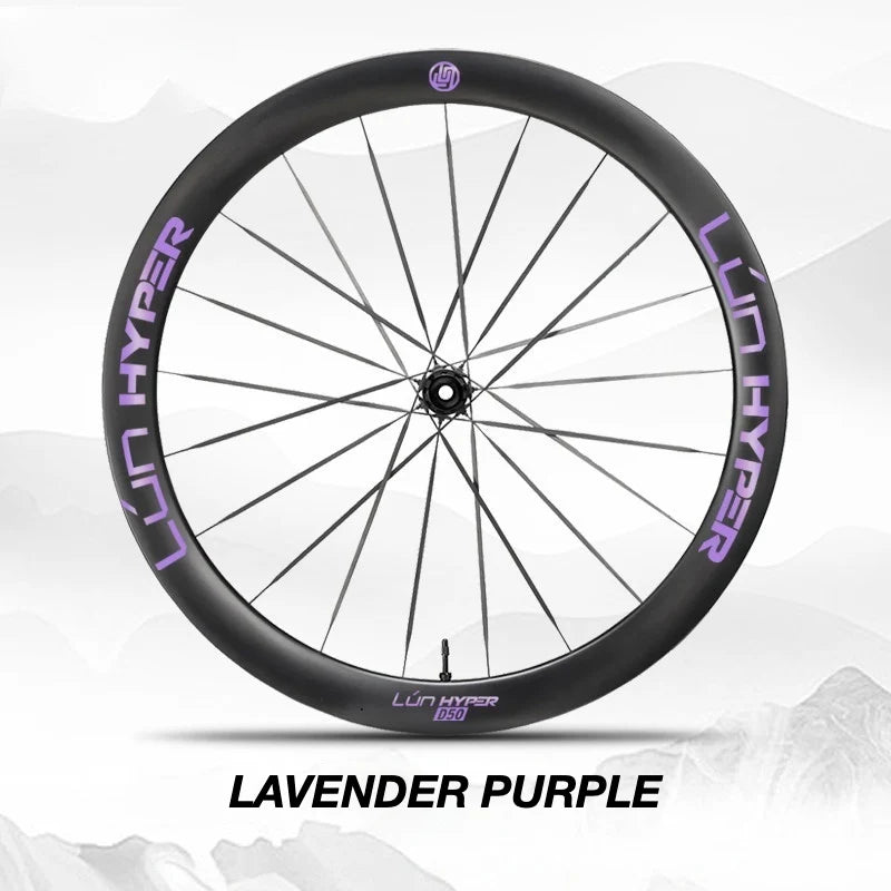 S-PARTS Infinity Logo Decals for Lún HYPER 5 D50 Gen 5 — Waterproof Overlay Set for Two Wheels + Spares - Detail 20