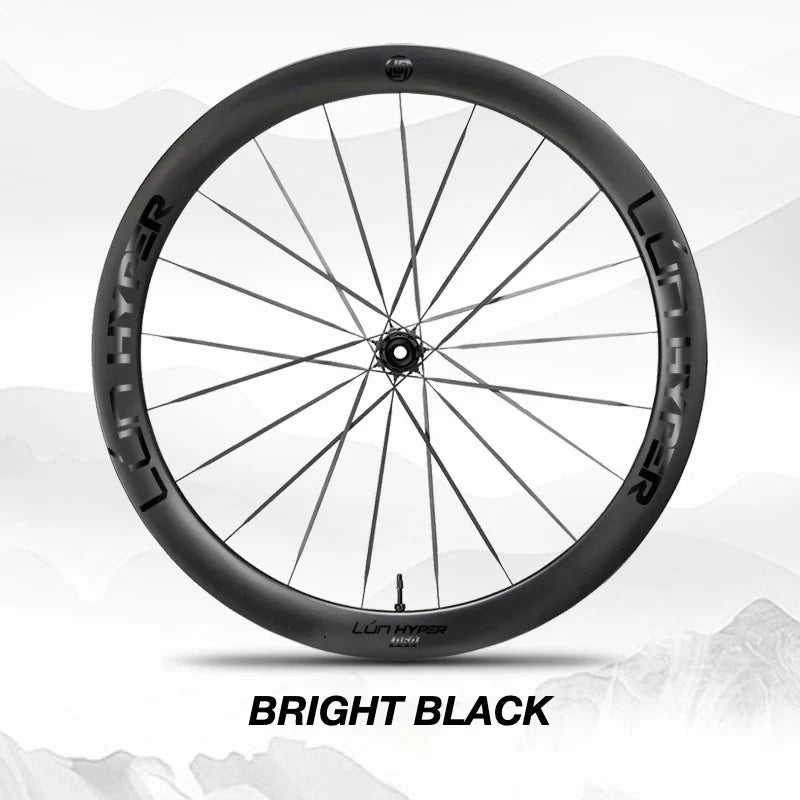 S-PARTS Infinity Logo Decals for Lún HYPER 5 D50 Gen 5 — Waterproof Overlay Set for Two Wheels + Spares - Detail 26