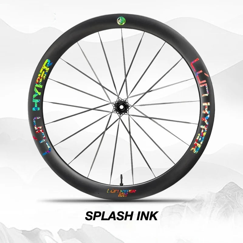 S-PARTS Infinity Logo Decals for Lún HYPER 5 D50 Gen 5 — Waterproof Overlay Set for Two Wheels + Spares - Detail 28