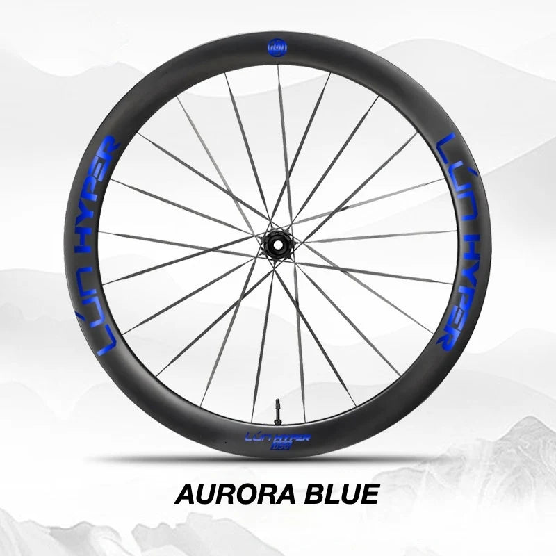 S-PARTS Infinity Logo Decals for Lún HYPER 5 D50 Gen 5 — Waterproof Overlay Set for Two Wheels + Spares - Detail 33