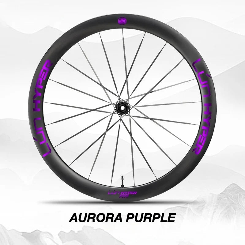 S-PARTS Infinity Logo Decals for Lún HYPER 5 D50 Gen 5 — Waterproof Overlay Set for Two Wheels + Spares - Detail 34