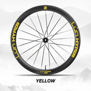 S-PARTS Infinity Logo Decals for Lún HYPER 5 D50 Gen 5 — Waterproof Overlay Set for Two Wheels + Spares - Detail 35