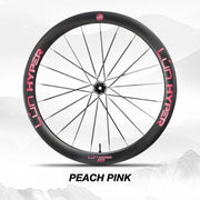 S-PARTS Infinity Logo Decals for Lún HYPER 5 D50 Gen 5 — Waterproof Overlay Set for Two Wheels + Spares - Detail 39