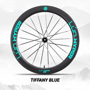 S-PARTS Infinity Logo Decals for Lún HYPER 5 D60 Gen 5 — Waterproof Overlay Set for Two Wheels + Spares - Detail 10