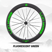 S-PARTS Infinity Logo Decals for Lún HYPER 5 D60 Gen 5 — Waterproof Overlay Set for Two Wheels + Spares - Detail 13