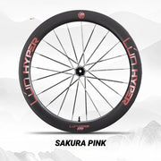 S-PARTS Infinity Logo Decals for Lún HYPER 5 D60 Gen 5 — Waterproof Overlay Set for Two Wheels + Spares - Detail 15