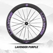 S-PARTS Infinity Logo Decals for Lún HYPER 5 D60 Gen 5 — Waterproof Overlay Set for Two Wheels + Spares - Detail 20