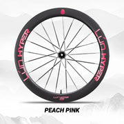S-PARTS Infinity Logo Decals for Lún HYPER 5 D60 Gen 5 — Waterproof Overlay Set for Two Wheels + Spares - Detail 22