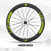 S-PARTS Infinity Logo Decals for Lún HYPER 5 D60 Gen 5 — Waterproof Overlay Set for Two Wheels + Spares - Detail 24