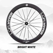 S-PARTS Infinity Logo Decals for Lún HYPER 5 D60 Gen 5 — Waterproof Overlay Set for Two Wheels + Spares - Detail 28