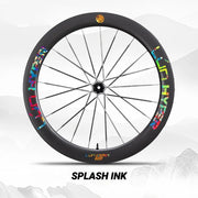 S-PARTS Infinity Logo Decals for Lún HYPER 5 D60 Gen 5 — Waterproof Overlay Set for Two Wheels + Spares - Detail 29
