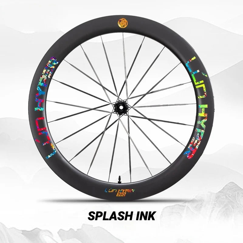 S-PARTS Infinity Logo Decals for Lún HYPER 5 D60 Gen 5 — Waterproof Overlay Set for Two Wheels + Spares - Detail 29