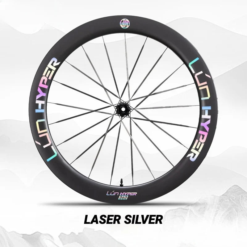 S-PARTS Infinity Logo Decals for Lún HYPER 5 D60 Gen 5 — Waterproof Overlay Set for Two Wheels + Spares - Detail 33