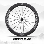 S-PARTS Infinity Logo Decals for Lún HYPER 5 D60 Gen 5 — Waterproof Overlay Set for Two Wheels + Spares - Detail 34