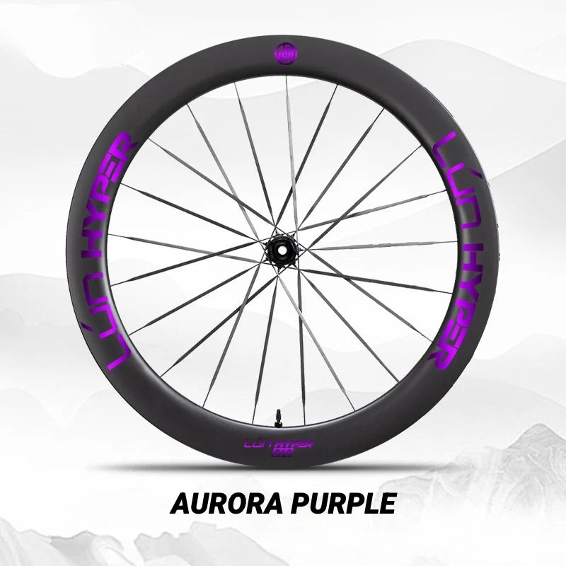 S-PARTS Infinity Logo Decals for Lún HYPER 5 D60 Gen 5 — Waterproof Overlay Set for Two Wheels + Spares - Detail 36