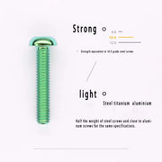 A2 Umbrella Head M4 Titanium Alloy Screws | M4×10 / 12 / 16 / 18 / 20 / 25mm | Road Mountain Bike Headset - Detail 8
