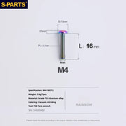A2 Umbrella Head M4 Titanium Alloy Screws | M4×10 / 12 / 16 / 18 / 20 / 25mm | Road Mountain Bike Headset - Detail 49