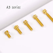 S-PARTS A3 Gold M4 TC4 Titanium Screw Bolt | Standard Parts for Electric Vehicle Motorcycle Car - Detail 3