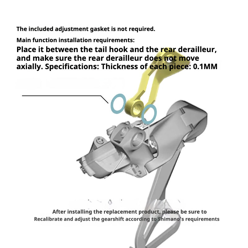 Chaser Merida Direct Mount Derailleur Hanger | Reacto & Scultura 2021–2024 | Shimano R-Series - Detail 4