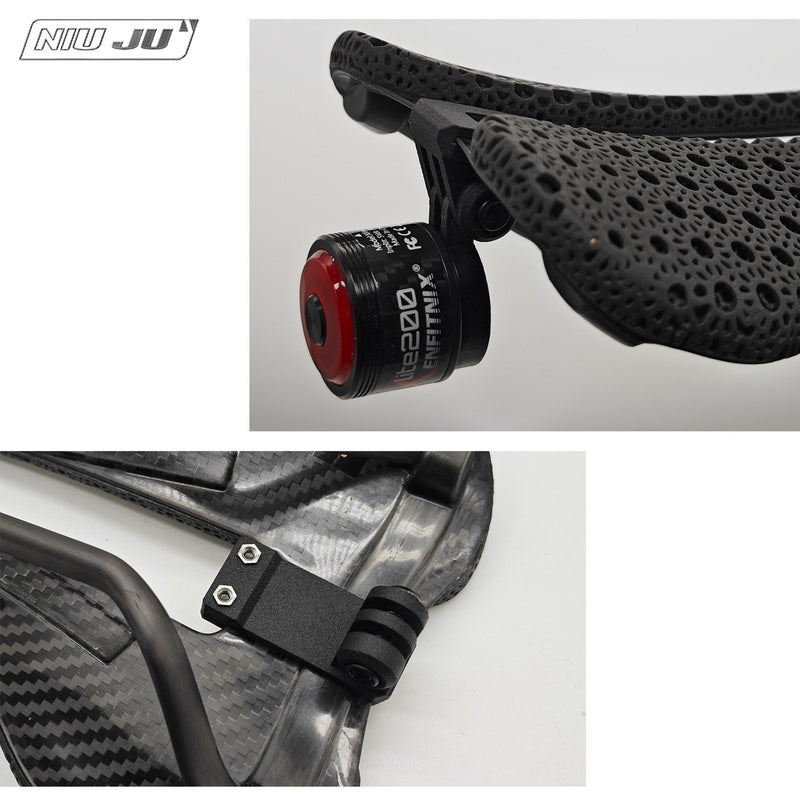 NIUJU Torque Saddle Mount for Bjorn Setka Gen 2 — GoPro / Tail Light / Race Number