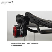 NIUJU Torque Saddle Mount for Bjorn Setka Gen 2 — GoPro / Tail Light / Race Number